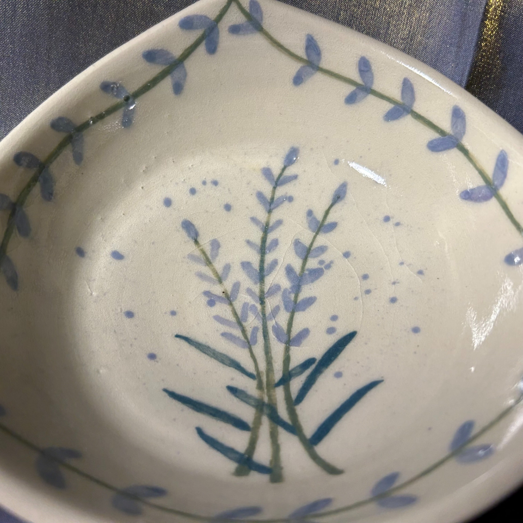 千色盛放百花碗
