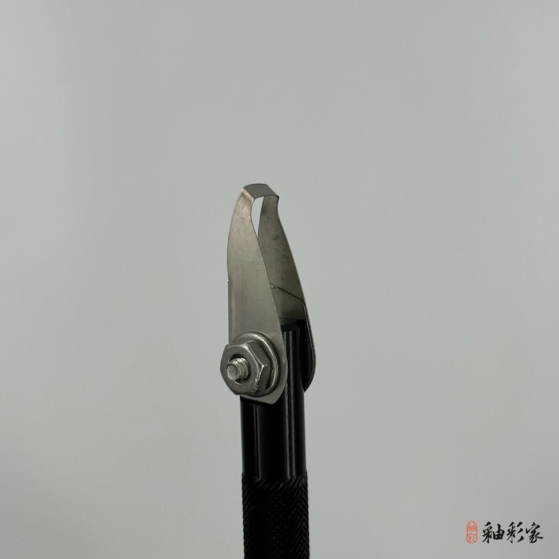 黑柄刻花工具