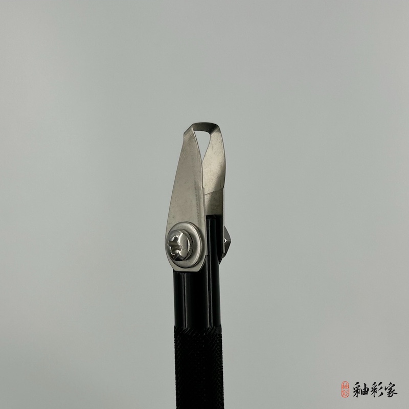 黑柄刻花工具