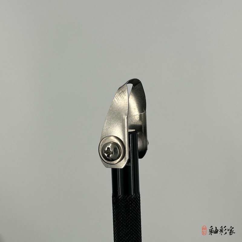 黑柄刻花工具