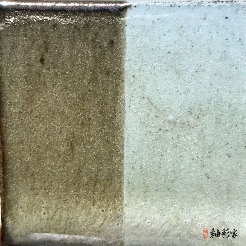 |柴燒釉| 清尊綠-墨絲鑄