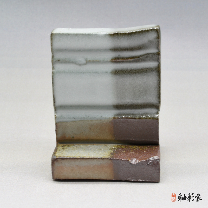 |柴燒釉| 殘灰火-厚開片灰