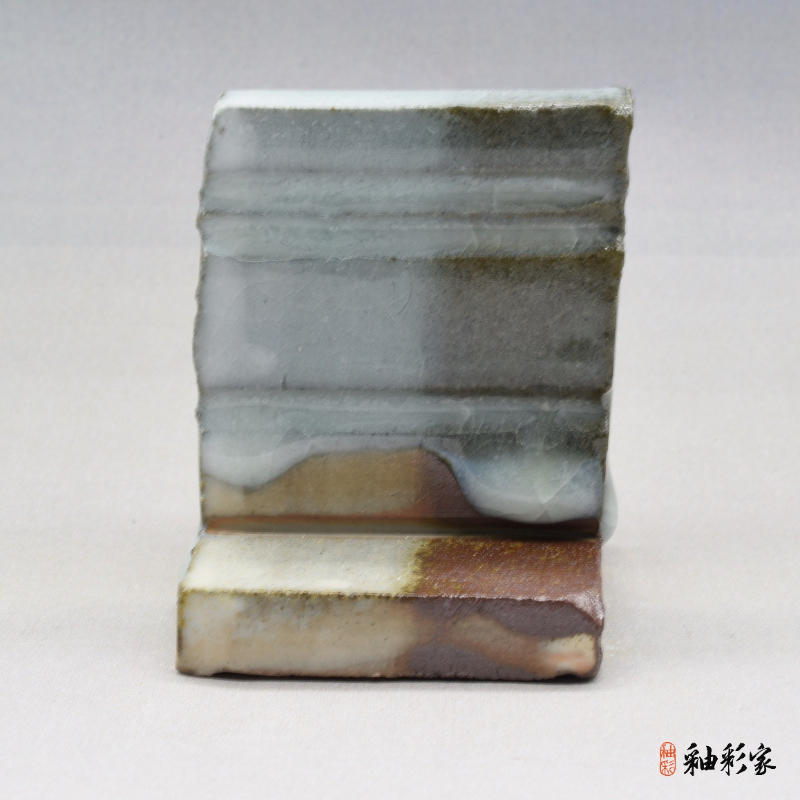 |柴燒釉| 鎖綠紋-苔照痕