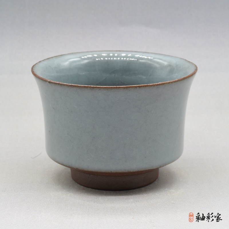 |還原釉| 粉青蛾-粉青