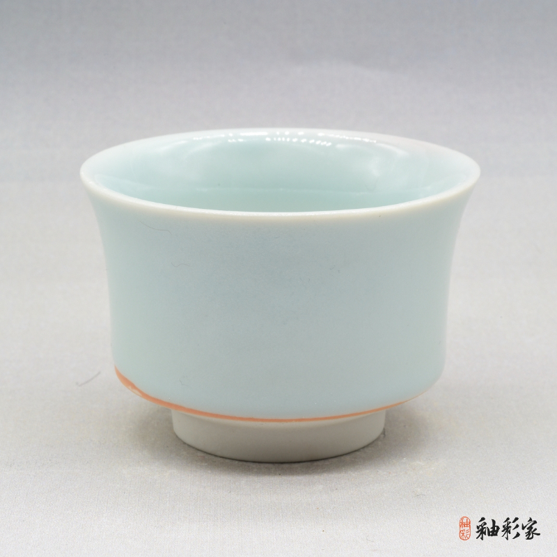 |還原釉| 粉青蛾-粉青