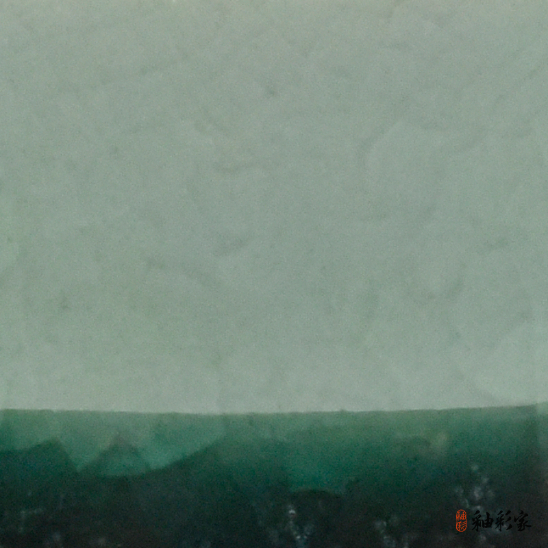 隱綠冰痕-草綠冰裂